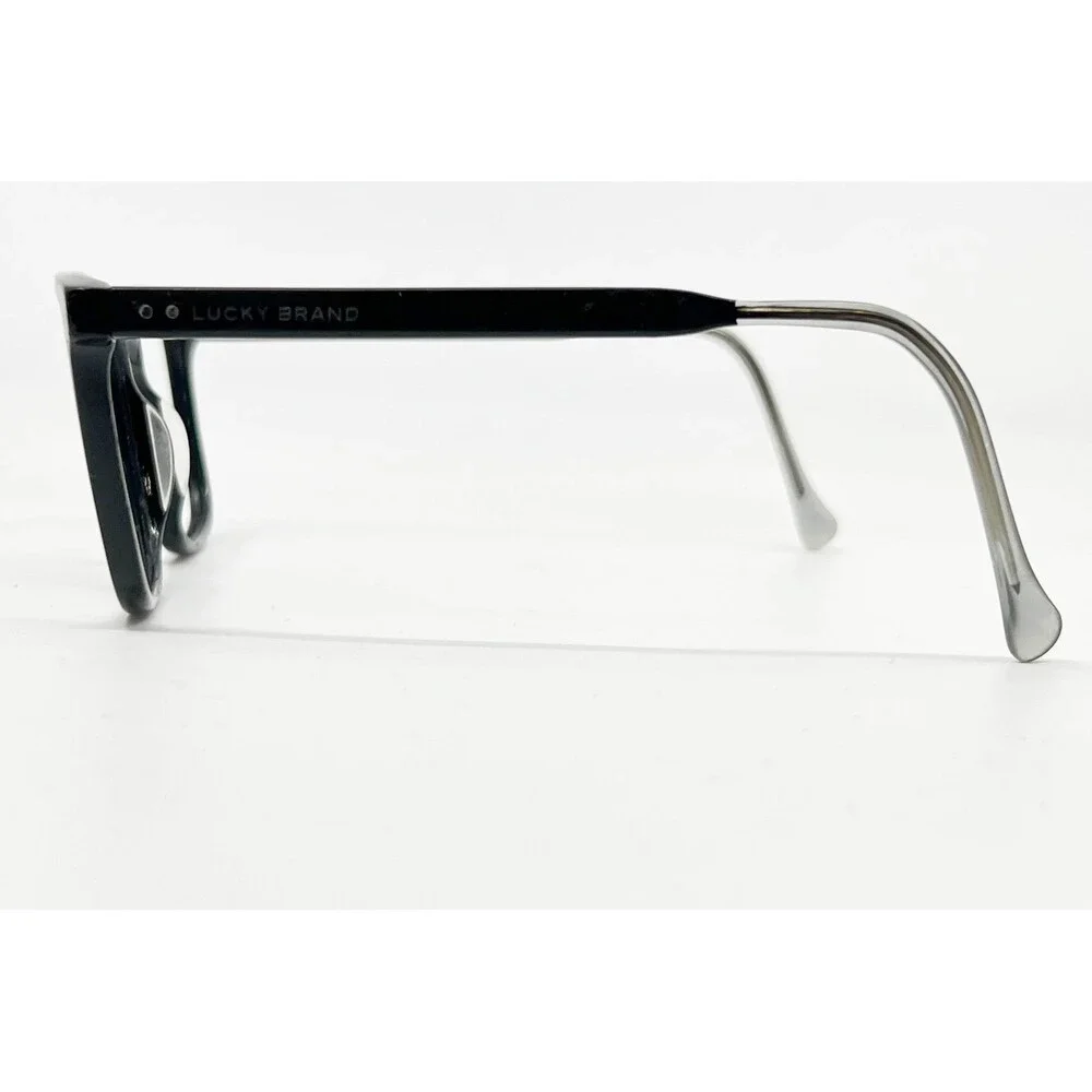 Lucky Brand Eyeglasses Mens Black Square VLBD532 52-19-145